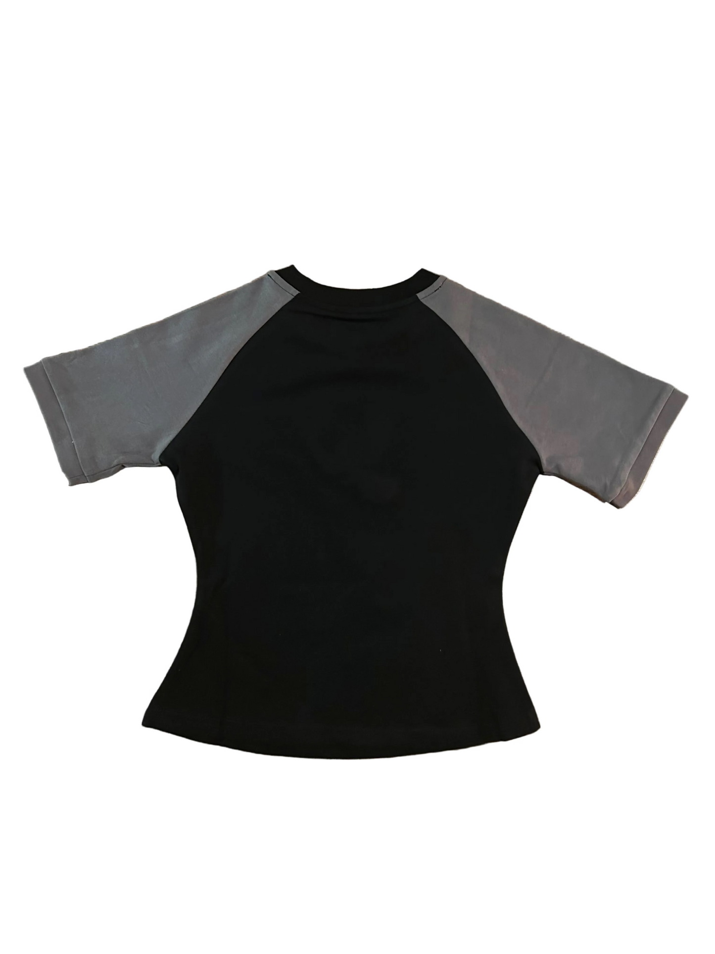 BUDGECHINNO BABY TEE (BLACK & GREY)